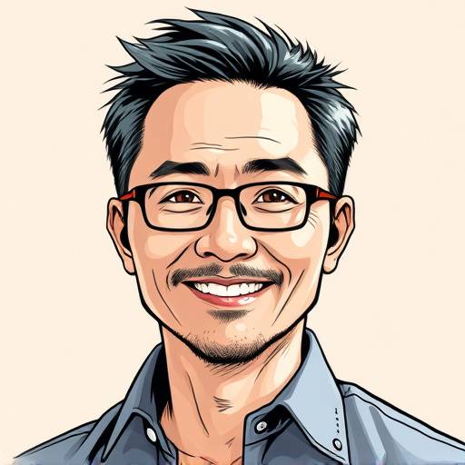 Portrait of Kenji Tanaka, Lead Illustrator at NovaVerse Comics